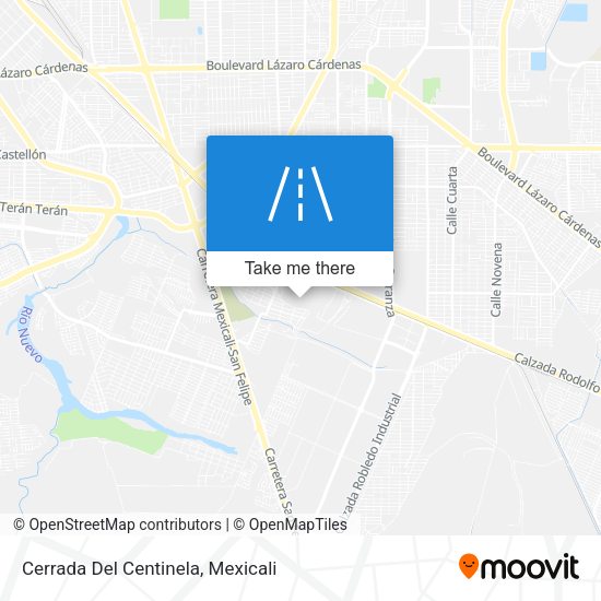 Cerrada Del Centinela map