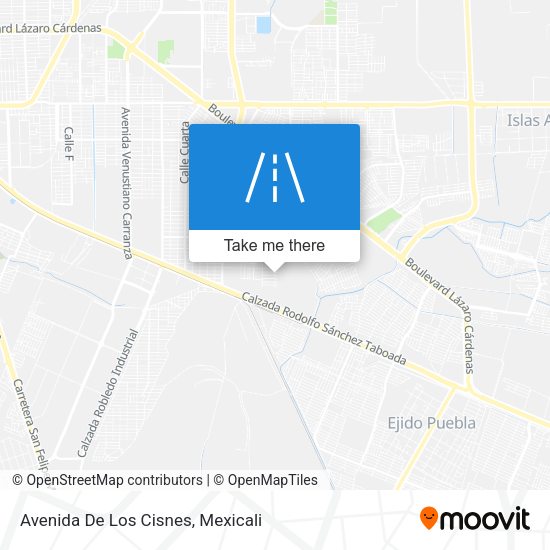 Avenida De Los Cisnes map