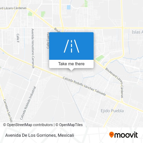 Avenida De Los Gorriones map