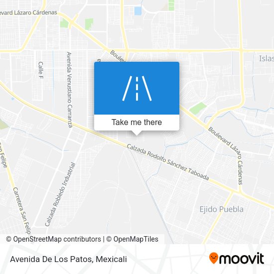 Avenida De Los Patos map