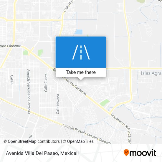 Avenida Villa Del Paseo map