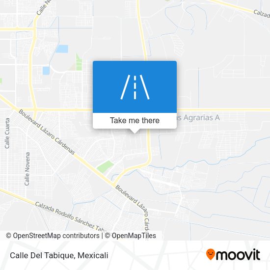 Mapa de Calle Del Tabique