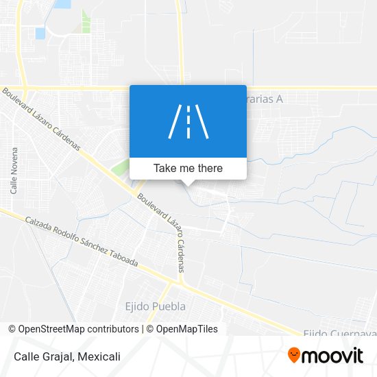 Mapa de Calle Grajal