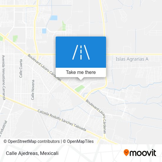 Mapa de Calle Ajedreas
