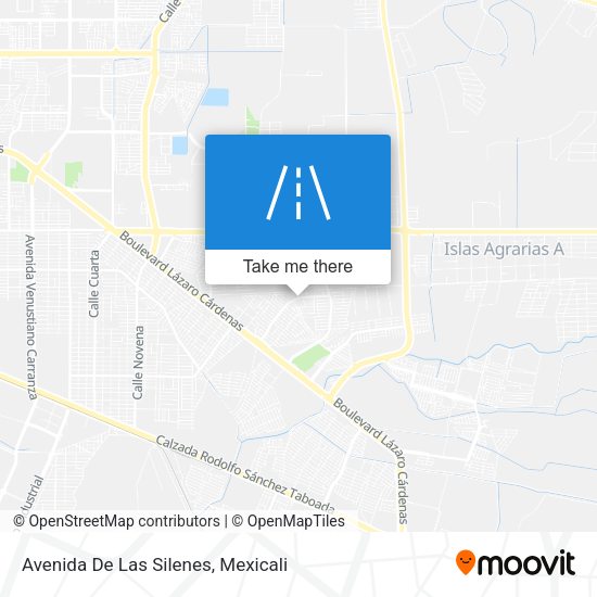 Avenida De Las Silenes map