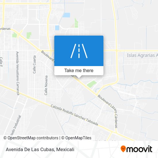 Avenida De Las Cubas map
