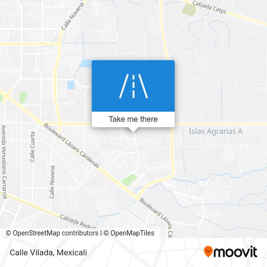 Mapa de Calle Vilada