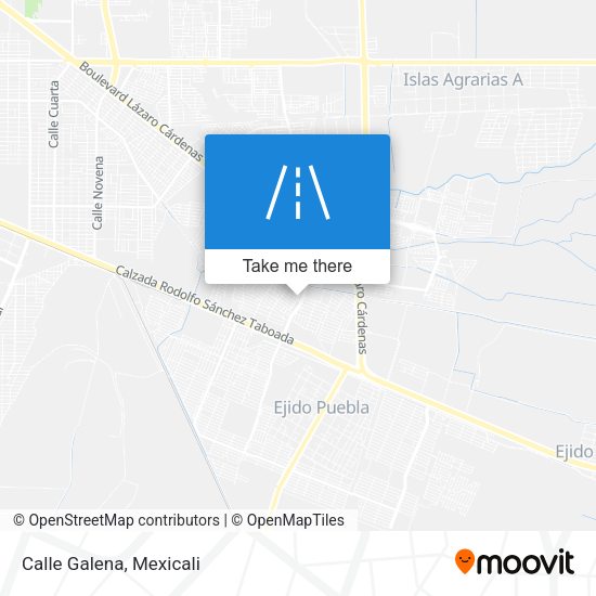 Mapa de Calle Galena