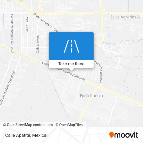 Mapa de Calle Apatita