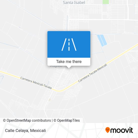 Mapa de Calle Celaya
