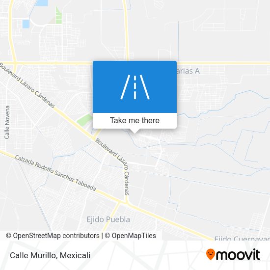 Mapa de Calle Murillo