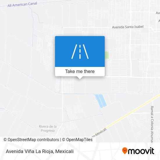 Avenida Viña La Rioja map