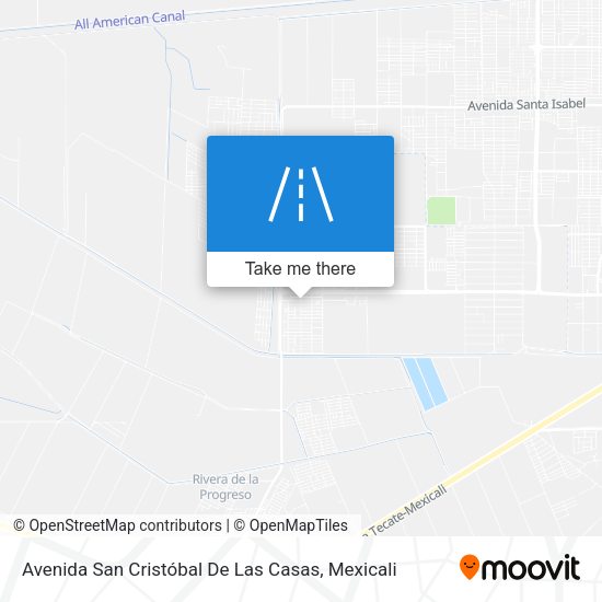 Mapa de Avenida San Cristóbal De Las Casas