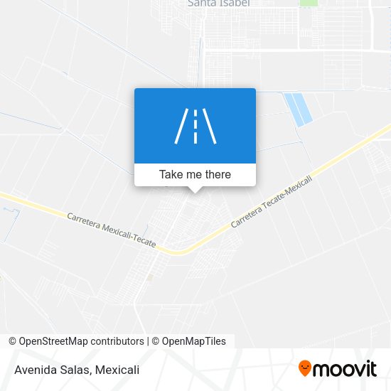 Mapa de Avenida Salas