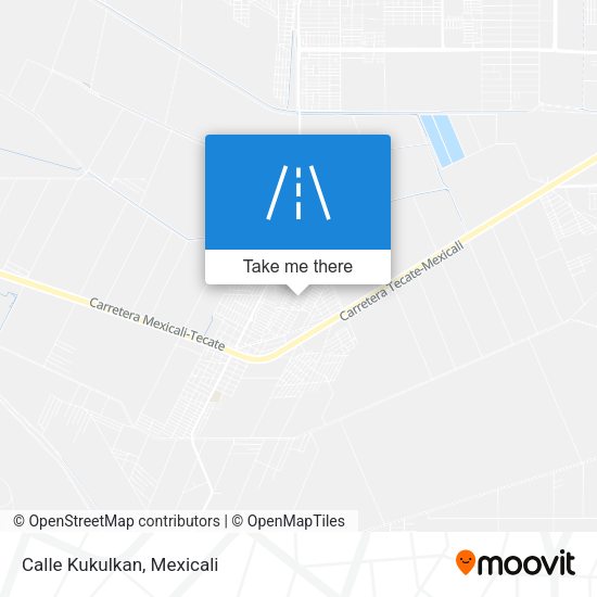 Mapa de Calle Kukulkan