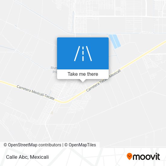 Mapa de Calle Abc