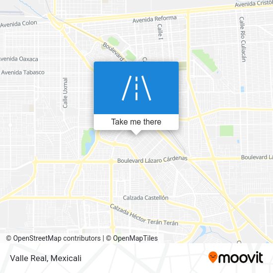 Mapa de Valle Real
