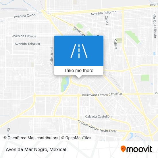 Mapa de Avenida Mar Negro