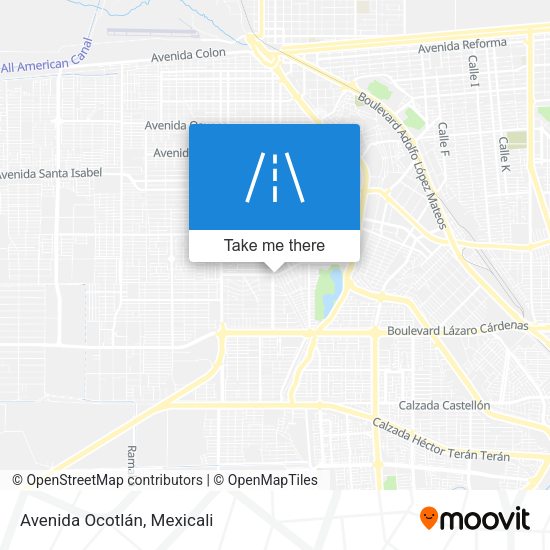 Mapa de Avenida Ocotlán