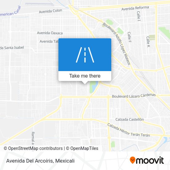 Avenida Del Arcoíris map