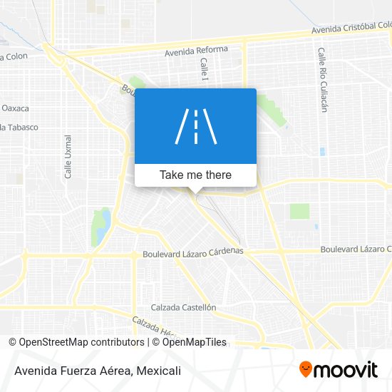 Avenida Fuerza Aérea map