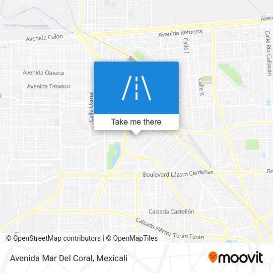 Mapa de Avenida Mar Del Coral