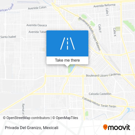 Mapa de Privada Del Granizo