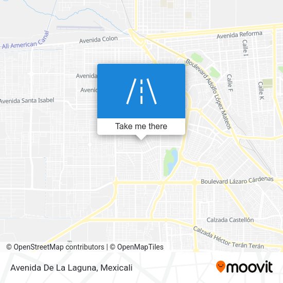 Avenida De La Laguna map