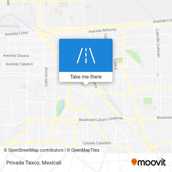 Mapa de Privada Taxco