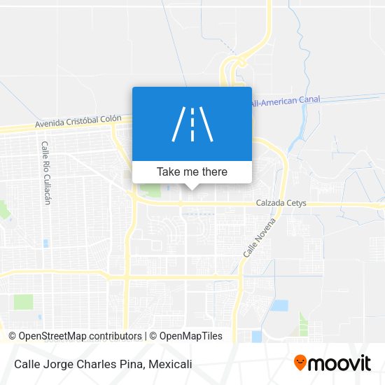 Mapa de Calle Jorge Charles Pina