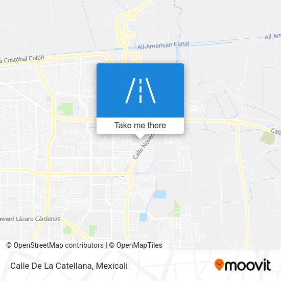Calle De La Catellana map