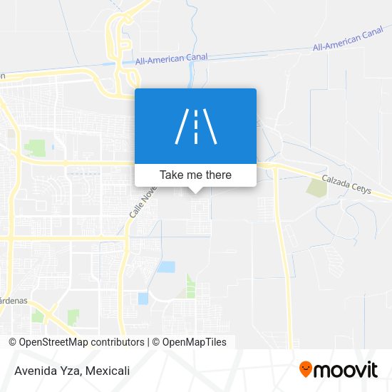 Mapa de Avenida Yza