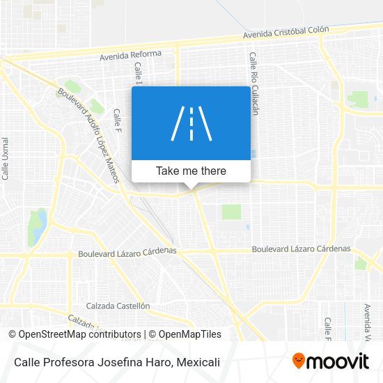 Mapa de Calle Profesora Josefina Haro