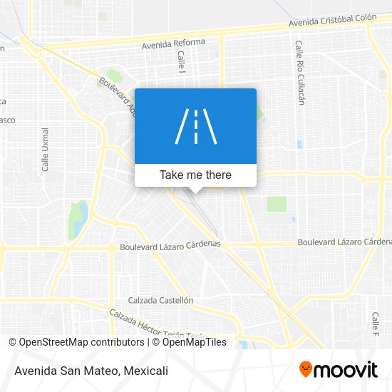 Mapa de Avenida San Mateo