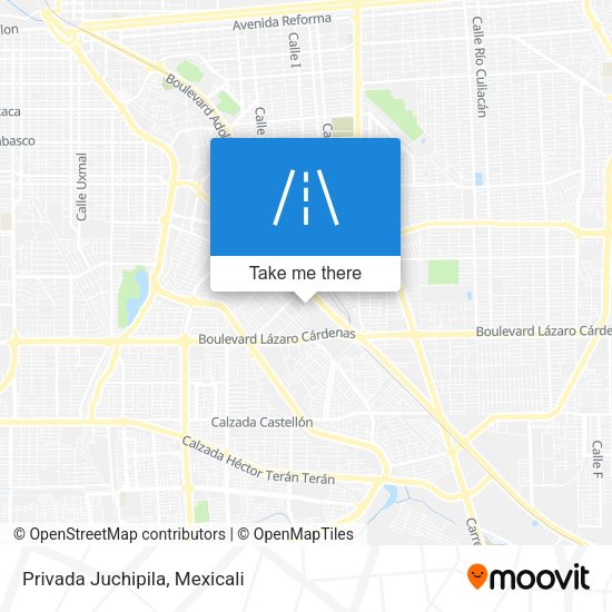 Mapa de Privada Juchipila