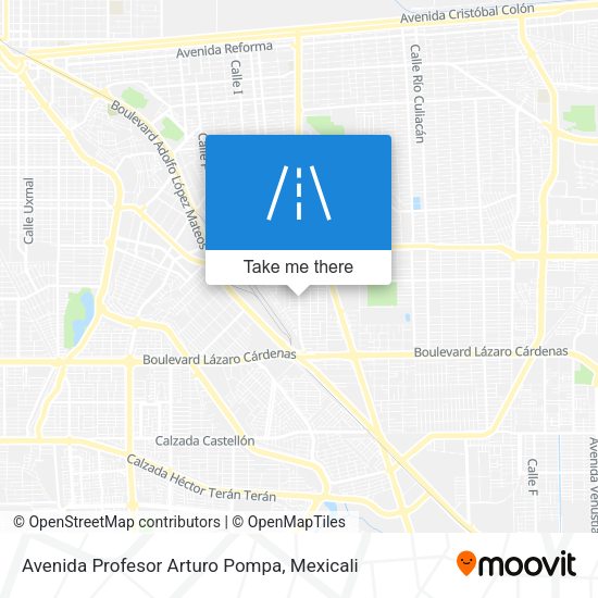 Mapa de Avenida Profesor Arturo Pompa