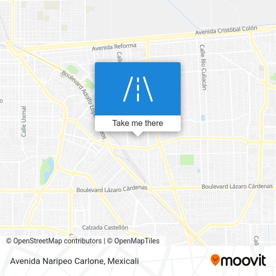 Mapa de Avenida Naripeo Carlone