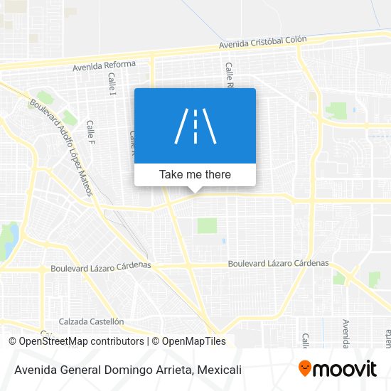 Mapa de Avenida General Domingo Arrieta