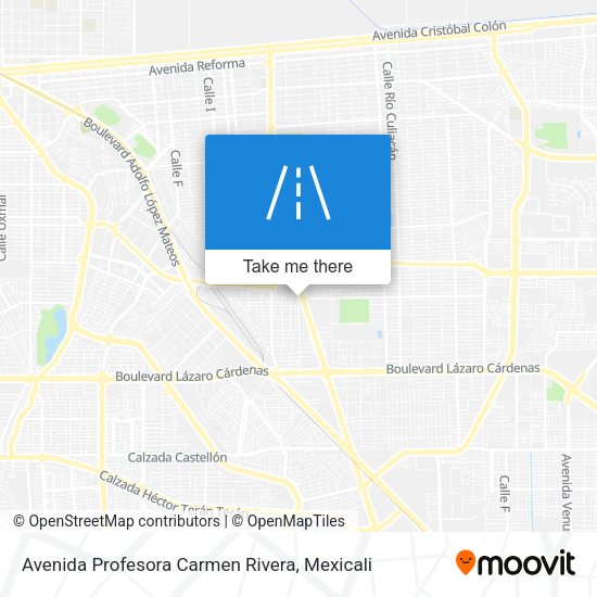 Mapa de Avenida Profesora Carmen Rivera