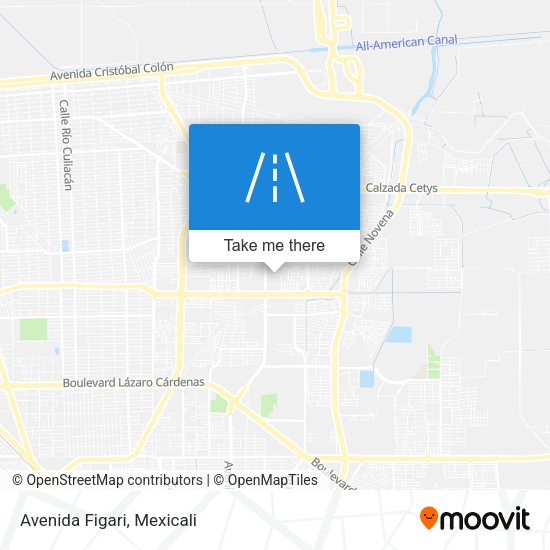 Mapa de Avenida Figari