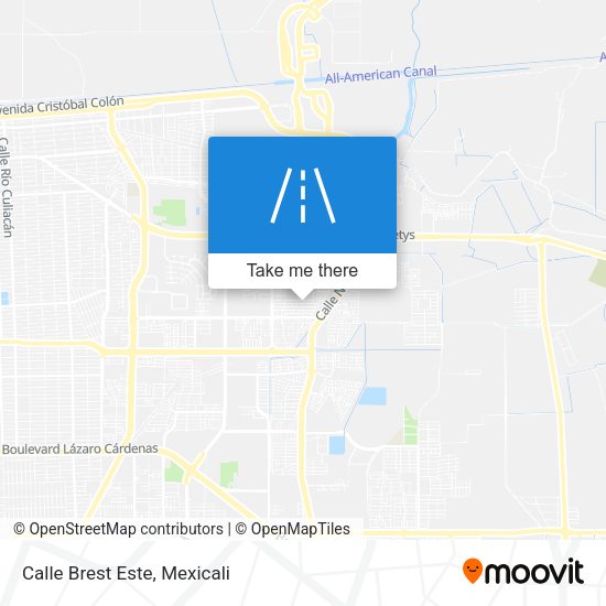 Mapa de Calle Brest Este