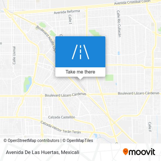 Avenida De Las Huertas map