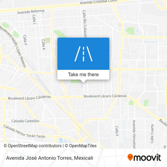 Mapa de Avenida José Antonio Torres