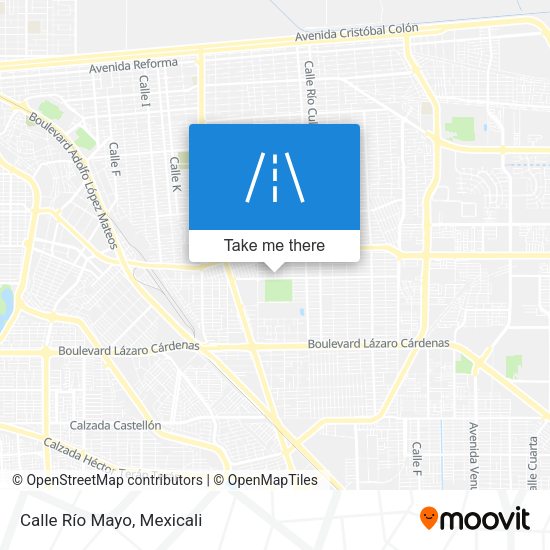 Mapa de Calle Río Mayo