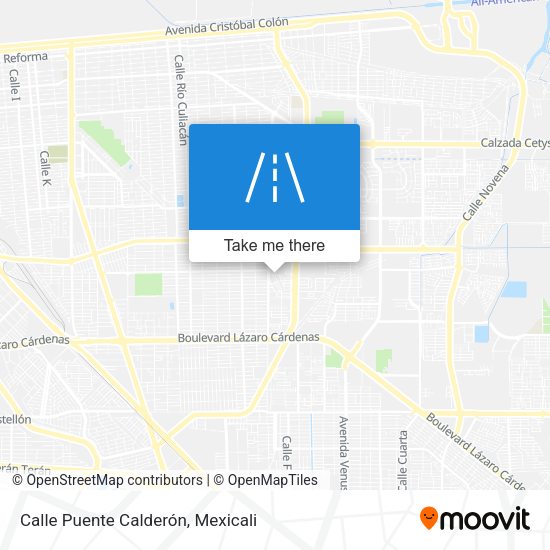 Calle Puente Calderón map