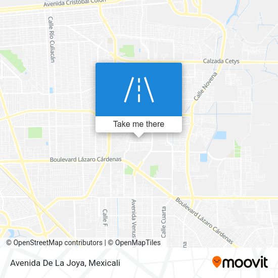 Mapa de Avenida De La Joya