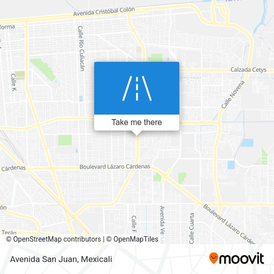 Mapa de Avenida San Juan