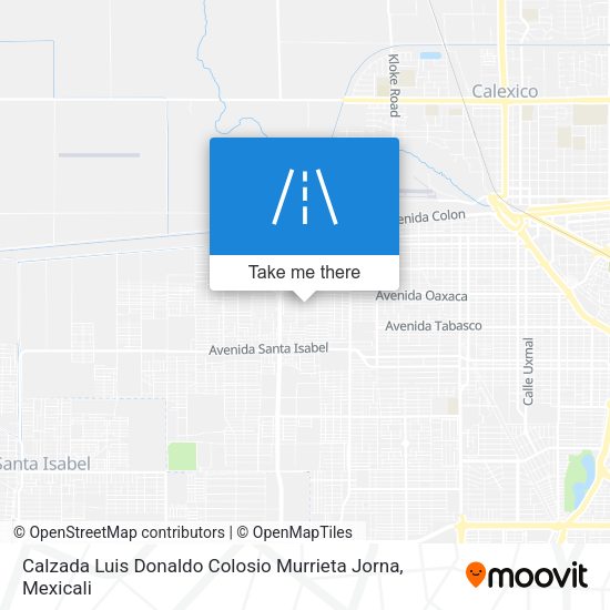 Mapa de Calzada Luis Donaldo Colosio Murrieta Jorna