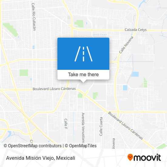 Avenida Misión Viejo map