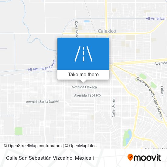 Mapa de Calle San Sebastián Vizcaíno